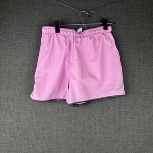 Champion Women's Running Shorts Pink Athletic Workout Reflective Trim‎ Size M